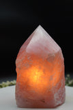 Rose Quartz Crystal Lamps