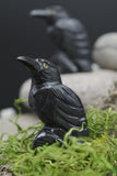 Hand Carved Natural Black ONYX Raven Crow Spirit Animal Totem