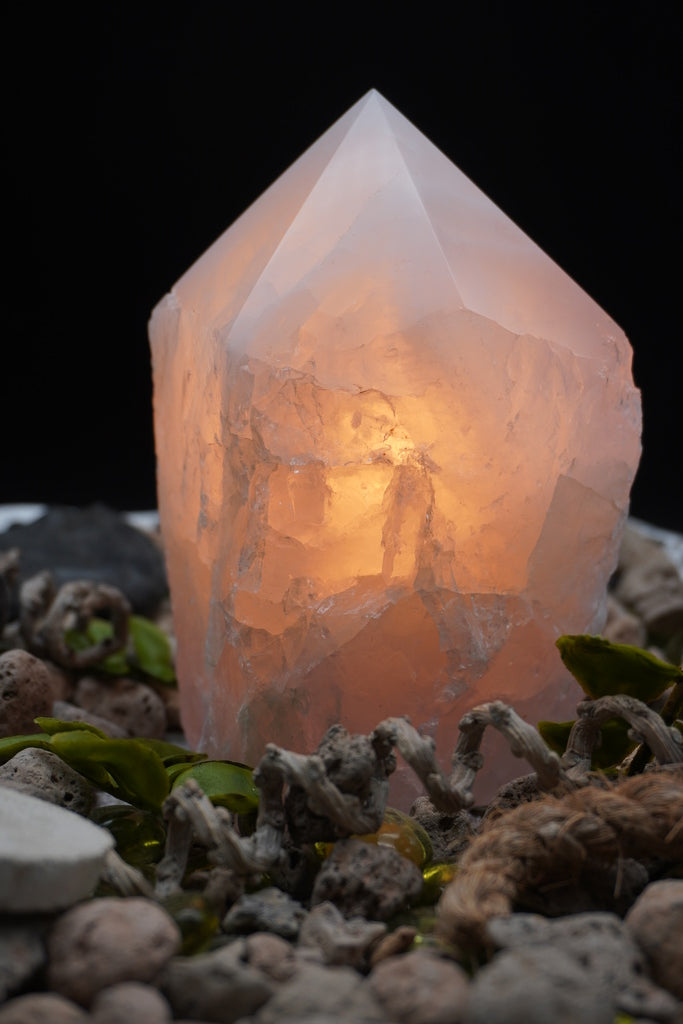 Rose quartz sales lamps wholesale