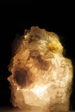 Milky Quartz Cluster and Clear Quartz Crystal Lamps (several options)