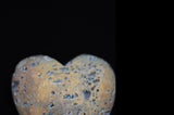 Titanium Druzy Rainbow Aura Quartz Heart
