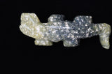 Lizard Reptile Serpentine Crystal Carving