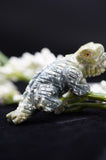 Lizard Reptile Serpentine Crystal Carving