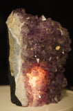Amethyst Crystal Cluster Lamp