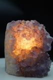 Amethyst Crystal Cluster Lamp