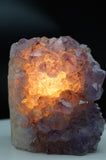 Amethyst Crystal Cluster Lamp
