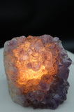 Amethyst Crystal Cluster Lamp