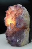 Amethyst Crystal Cluster Lamp