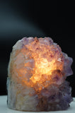 Amethyst Crystal Cluster Lamp