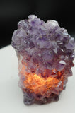 Amethyst Crystal Cluster Lamp