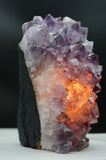 Amethyst Crystal Cluster Lamp