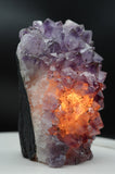 Amethyst Crystal Cluster Lamp