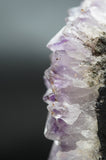 Amethyst Crystal Cluster Lamp