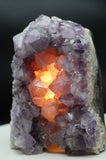 Amethyst Crystal Cluster Lamp