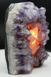 Amethyst Crystal Cluster Lamp