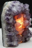 Amethyst Crystal Cluster Lamp