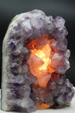 Amethyst Crystal Cluster Lamp