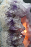 Amethyst Crystal Cluster Lamp