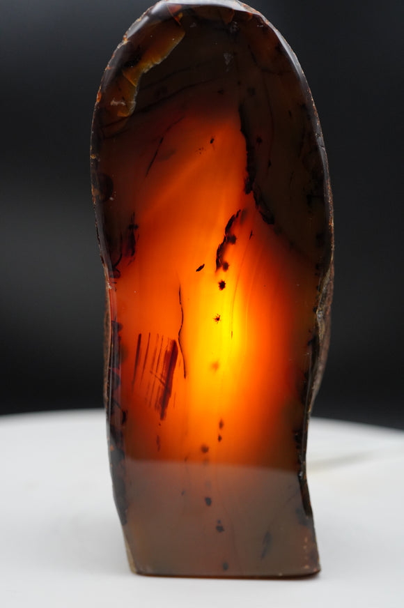 Natural Agate Crystal Lamps