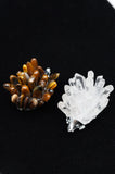 Porcupine Quartz Crystal Tigers Eye Carving