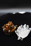 Porcupine Quartz Crystal Tigers Eye Carving