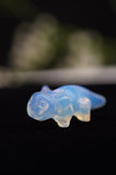 Opalite Axolotl Salamander Crystal Carving