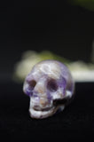 Amethyst Skull Crystal Carving