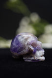 Amethyst Skull Crystal Carving