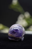 Amethyst Skull Crystal Carving