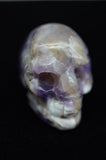 Amethyst Skull Crystal Carving