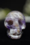 Amethyst Skull Crystal Carving