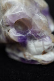 Amethyst Skull Crystal Carving