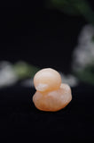 Orange Calcite Ducks Ducklings Carving