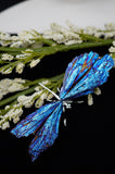 Rainbow Titanium Dragonfly Crystal