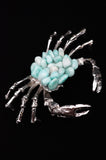 Amazonite Crab Crystal Carving