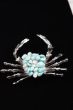 Amazonite Crab Crystal Carving