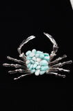 Amazonite Crab Crystal Carving