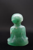 Meditating Yoga Alien Crystal Carving