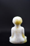 Meditating Yoga Alien Crystal Carving