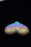 Rainbow Titanium Bismuth Heart