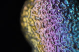Rainbow Titanium Bismuth Heart