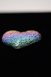 Rainbow Titanium Bismuth Heart