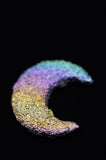Rainbow Titanium Bismuth Crescent Moon