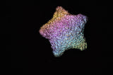 Rainbow Titanium Bismuth Star