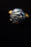 Rainbow Quartz Single Rose Flower Crystal Carving