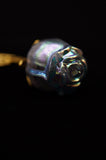 Rainbow Quartz Single Rose Flower Crystal Carving