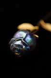 Rainbow Quartz Single Rose Flower Crystal Carving