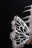 Rose Quartz Crystal Hair Clip