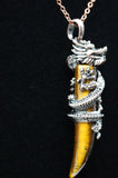 Dragon Crystal Claw Point Necklace