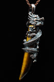 Dragon Crystal Claw Point Necklace